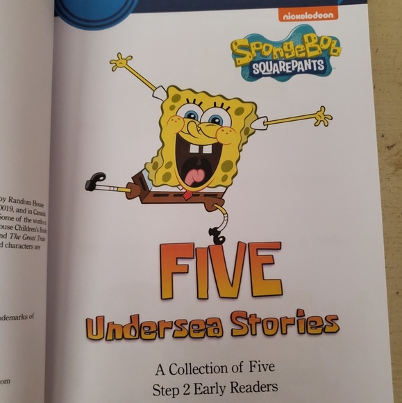 Nickelodeon Spongebob '5 Undersea stories' bool - Picture 4 of 8